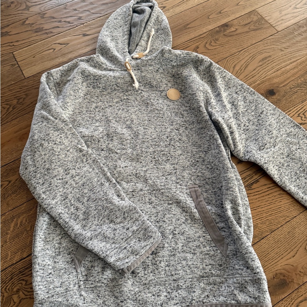 Gray Hooded Sweatshirt